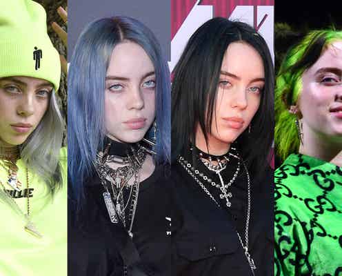 グラミー賞受賞で話題!ビリー・アイリッシュのお目立ちヘアカラー遍歴