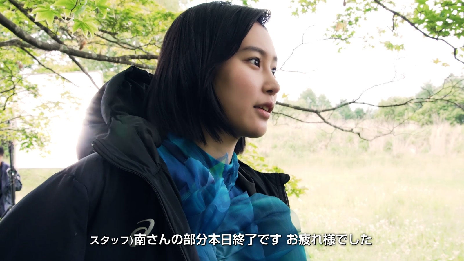 南沙良「Why Epson？自然環境への想い」篇メイキングより（提供写真）