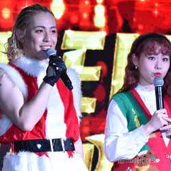 モデルプレス - ぺこ、出産後初の公の場 りゅうちぇると久々ステージ共演に涙するファンも