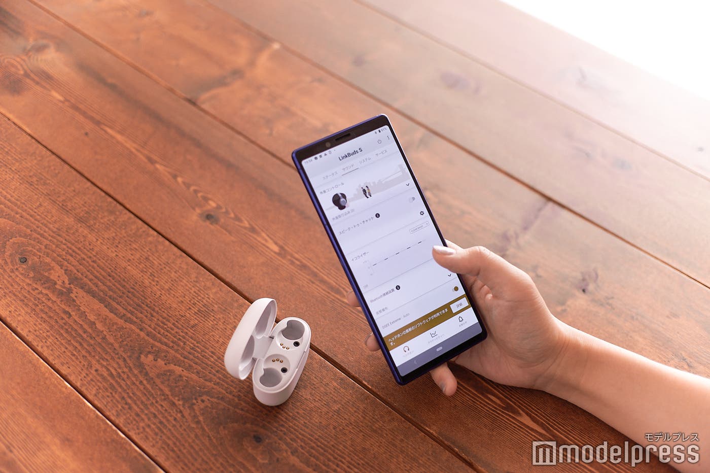 アプリで自分好みの音にカスタマイズできる(C)モデルプレス