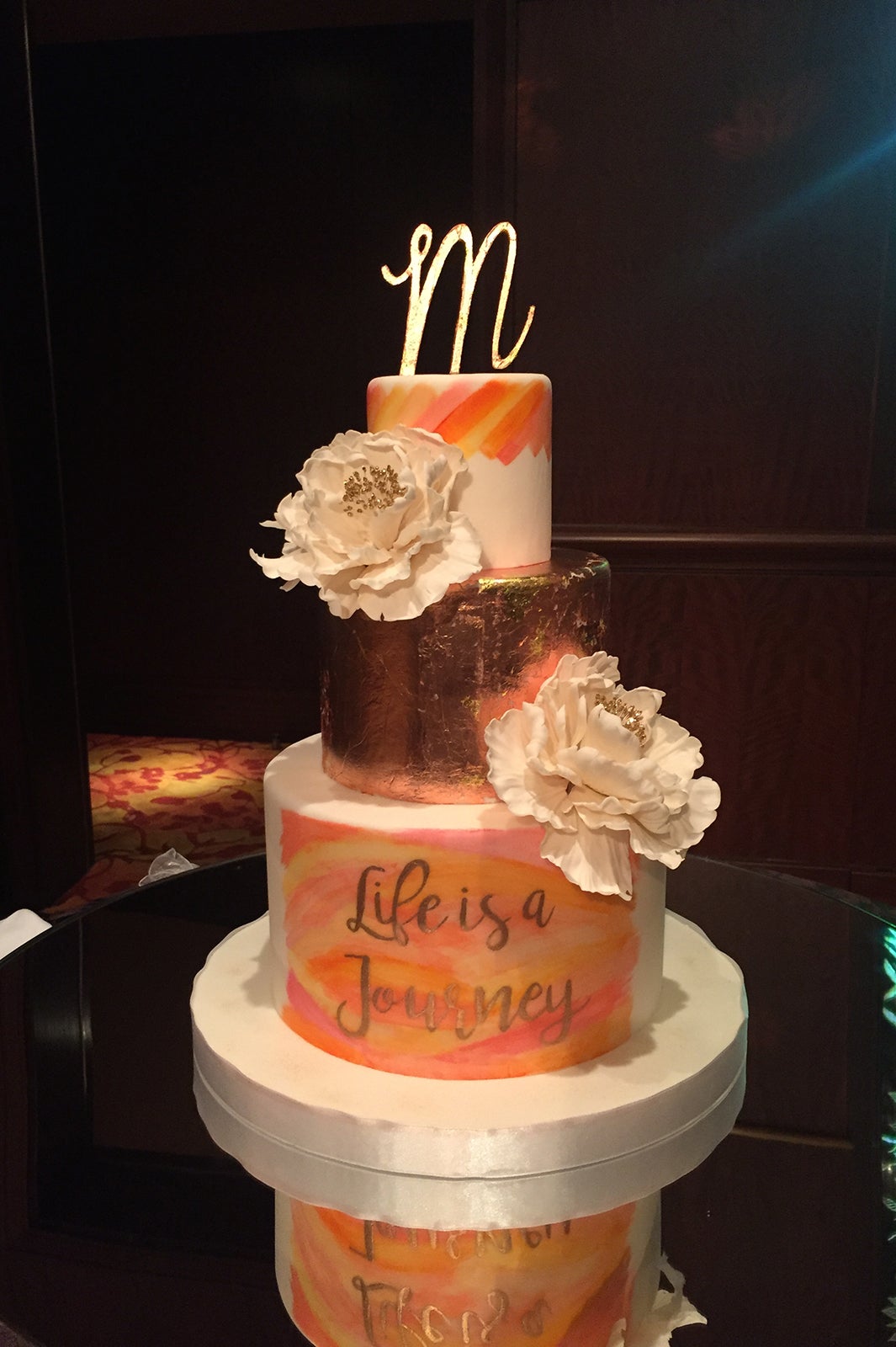 モダンケーキは幼馴染みの結婚式に（C）Alisa Suzuki