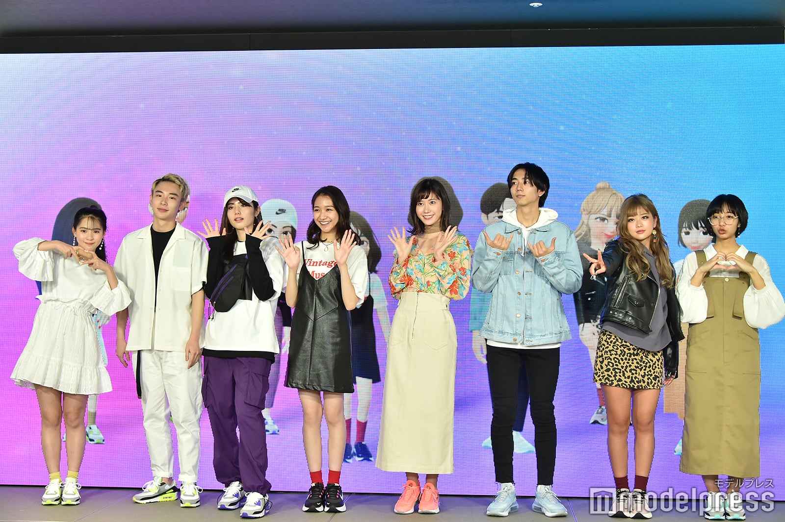 ミチ、よしあき、宮瀬いと、杉本愛里、ゆきりぬ、きいた、8467、山之内すず （C）モデルプレス