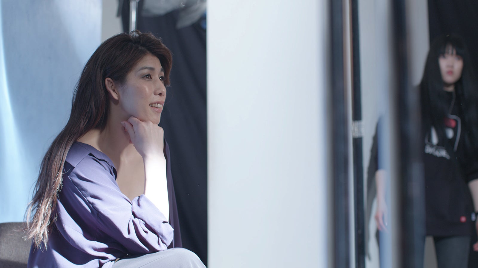 吉田沙保里／メイキングより（提供写真）