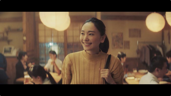 新垣結衣出演新CMより(提供写真)