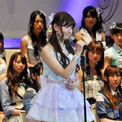 「AKB48 27thシングル 選抜総選挙 ～ファンが選ぶ64議席～」で7位を獲得した小嶋陽菜