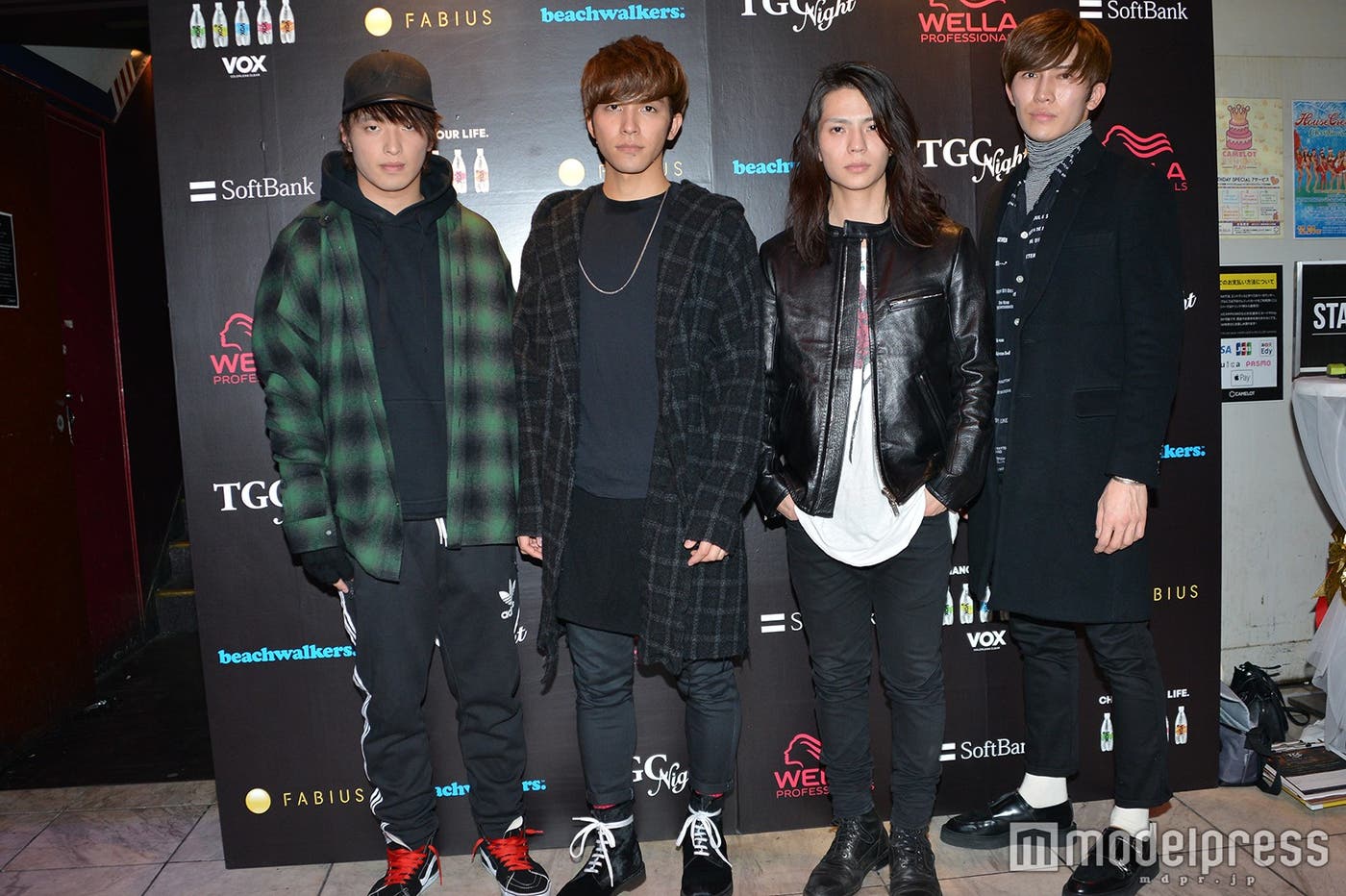 THE BEAT GARDEN/左から:SATORU、MASATO、REI、U (C)モデルプレス