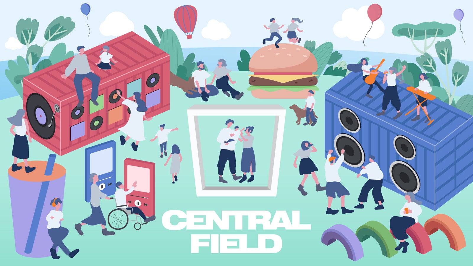 「CENTRAL FIELD」キービジュアル（提供写真）