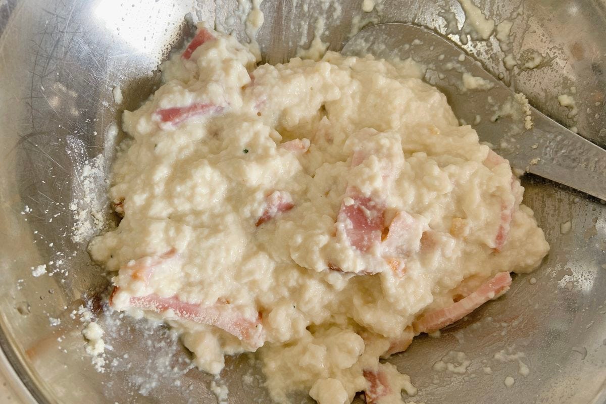 カップスープ豆腐グラタン