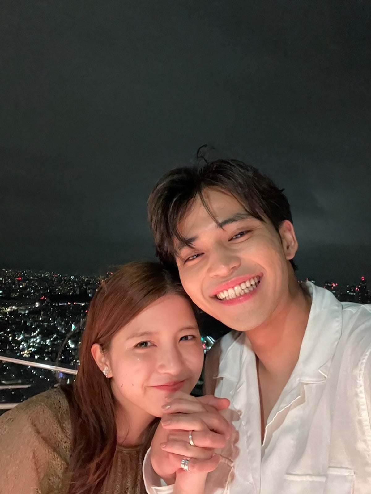 川島海荷、中田圭祐（提供写真）