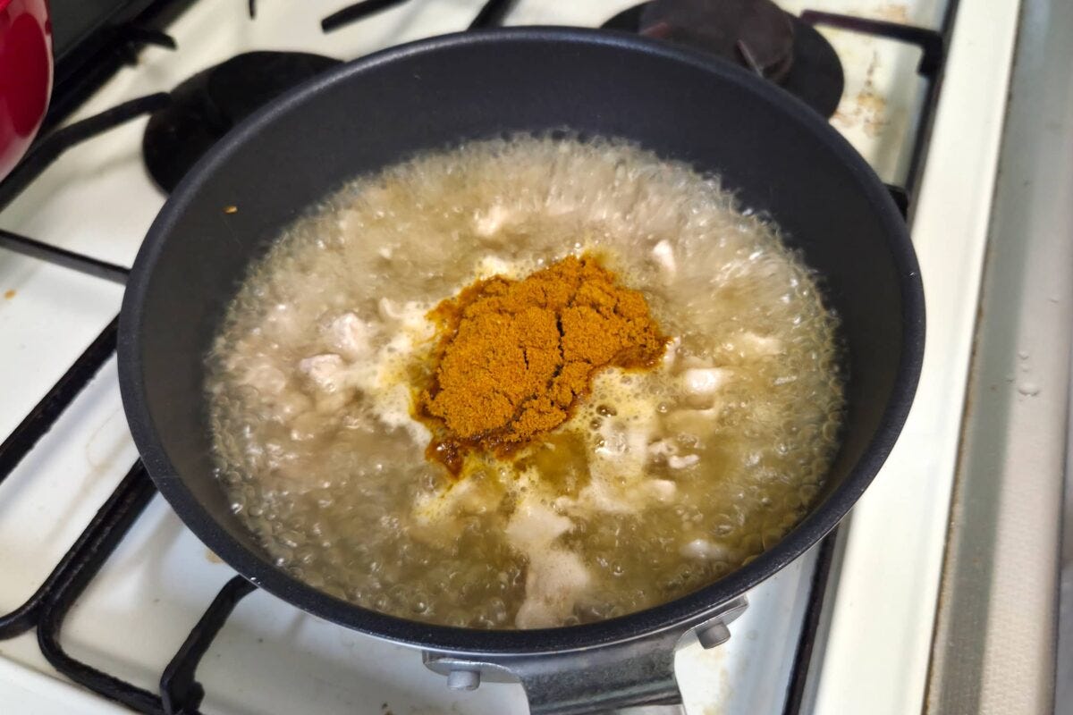 トマたまカレーうどん