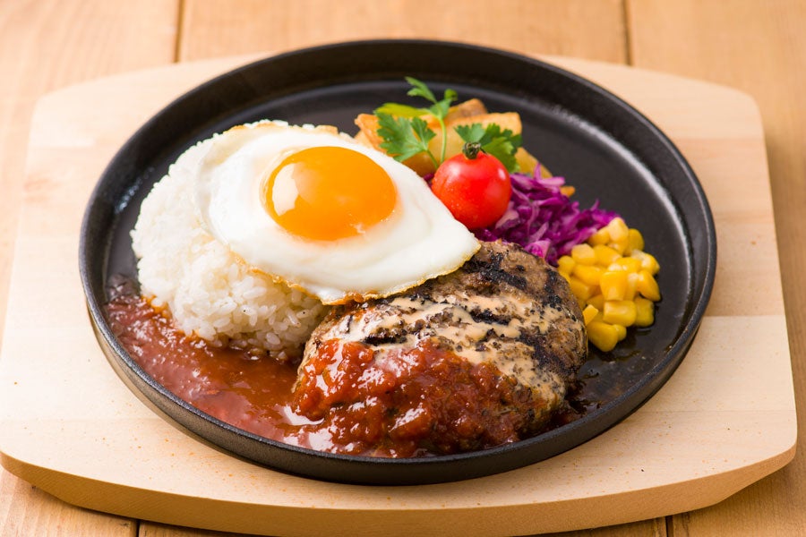 hole hole cafe&diner 鉄板ロコモコ