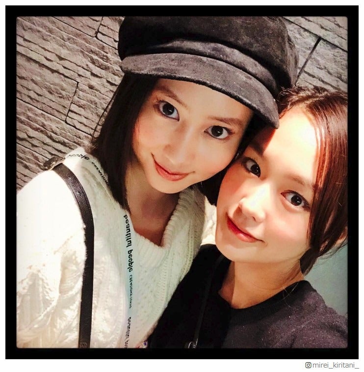 桐谷美玲、河北麻友子との久々“みれまゆ”ショット公開　仲良しエピソードにも反響