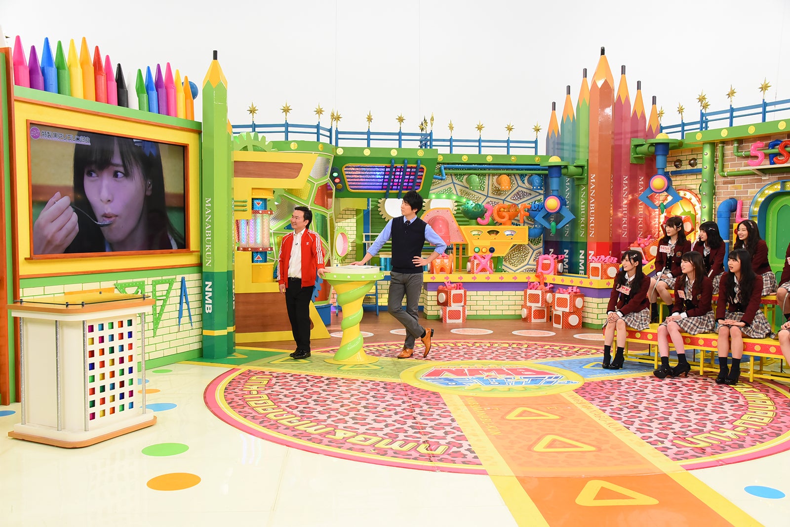 山本彩の約5年半の活躍をVTRで振り返る（C）カンテレ