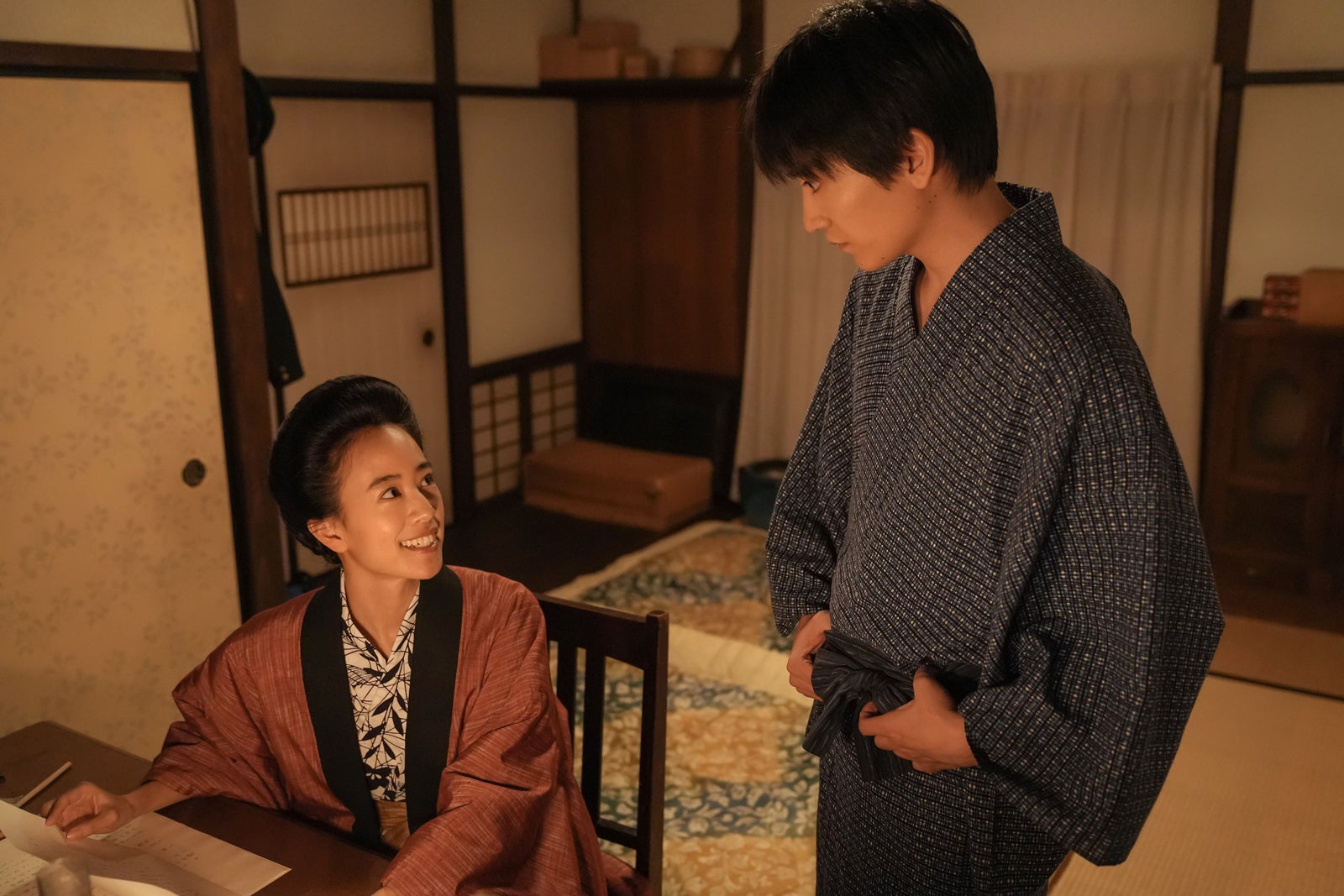 石橋静河、金子大地「ブラッサム」第24話（C）NHK