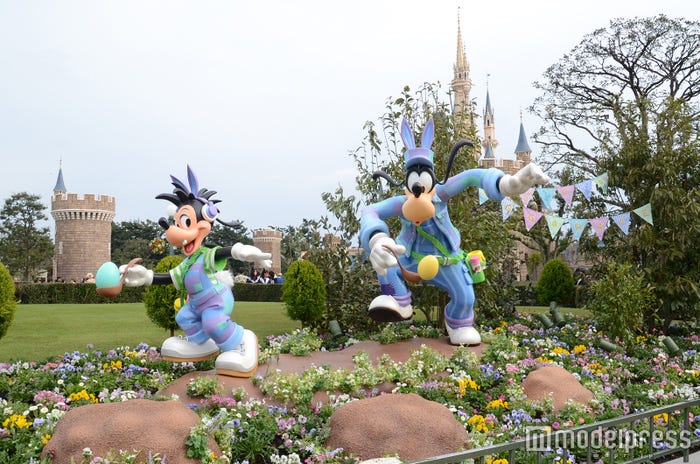 ディズニーランドのデコレーション/マックス&グーフィー(C)モデルプレス