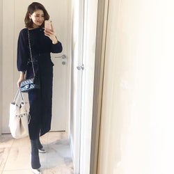 ワンピースで叶える冬のデートコーデ特集