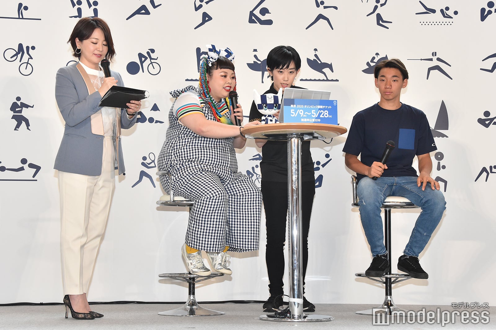 大橋未歩、渡辺直美、中村輪夢選手ら／イベントの様子（C）モデルプレス