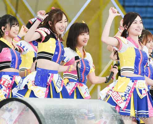 SKE48、松井珠理奈センターでAKB48楽曲も特別披露 雨に負けずパワフルステージ<AKB48グループ春のLIVEフェス>