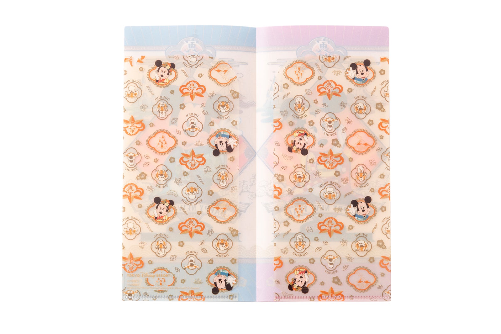 クリアホルダーセット500円（C）Disney