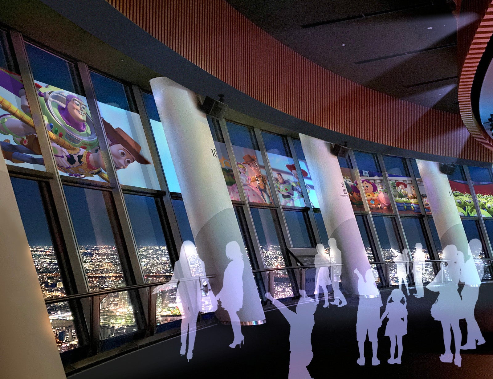 （C）Disney/Pixar. （C）TOKYO-SKYTREE