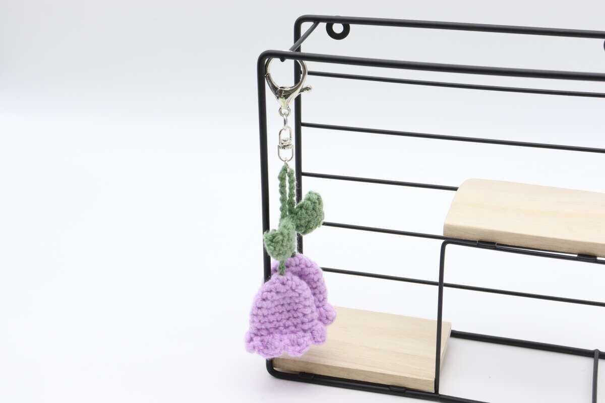 スチール壁掛けインテリア収納（木製棚、正方形）　キーホルダー