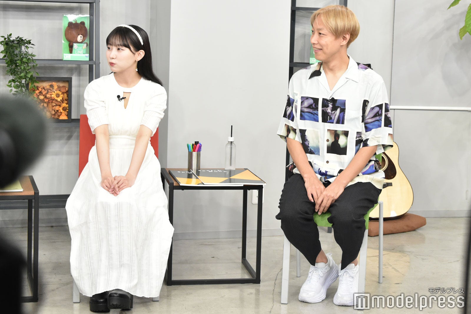 田中美久、お見送り芸人しんいち（C）モデルプレス