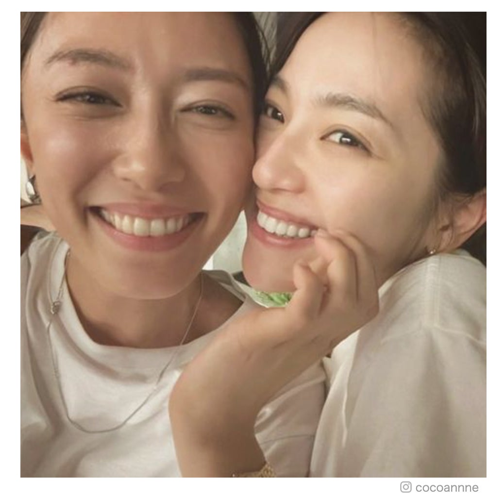 中村アン、里田まいとの久々2ショット公開「マー君も？」「姉妹みたい」と反響