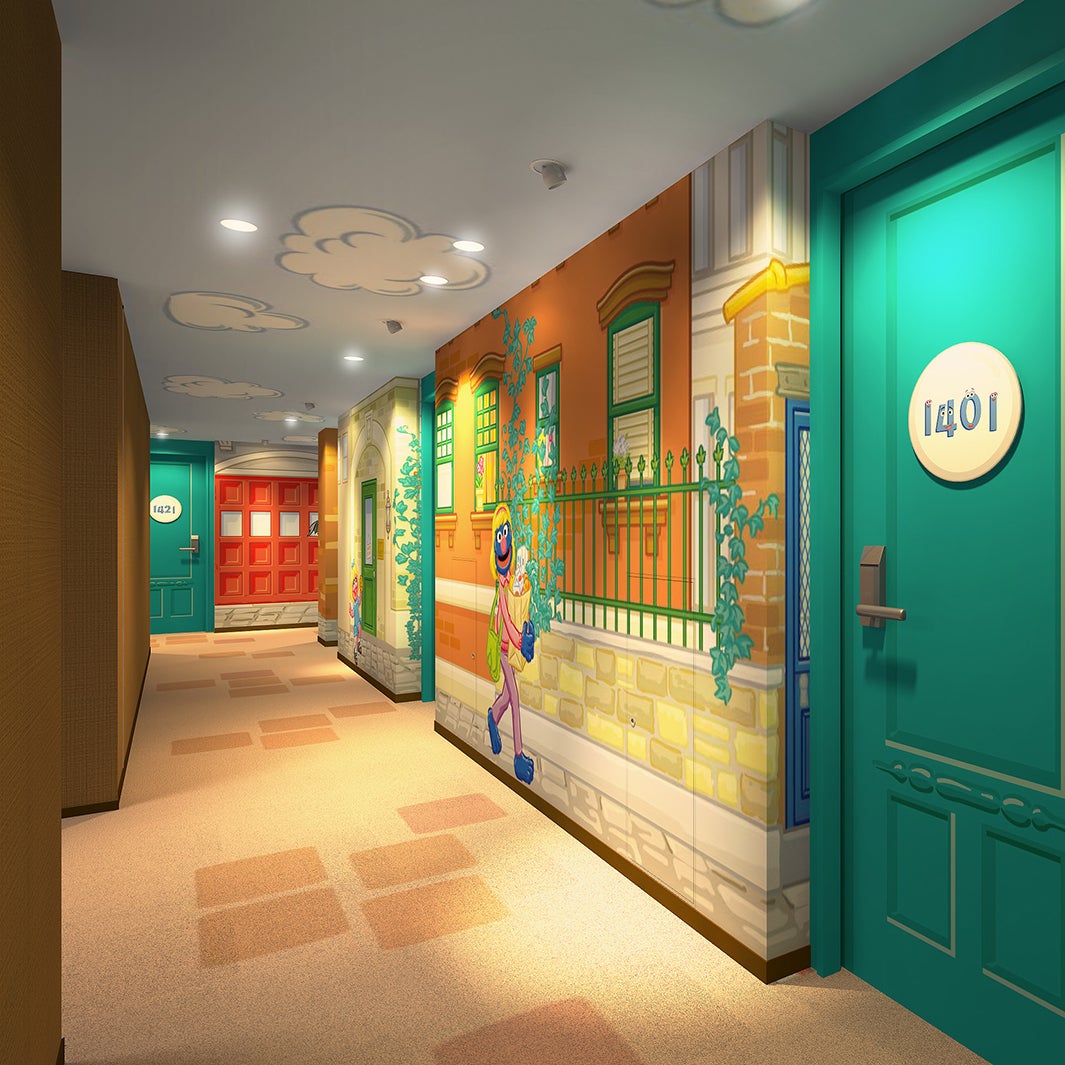 ユニバーサル・ウキウキ・ラッキー・フロア／画像提供：ユー・エス・ジェイ