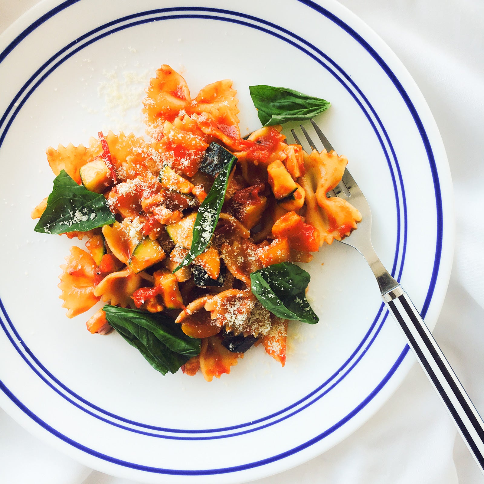 冷製パスタのラタトゥイユ／画像提供：柏原歩