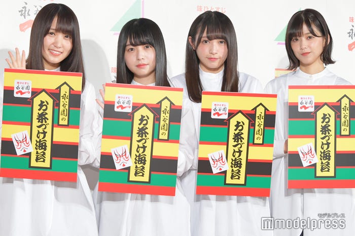 菅井友香、長濱ねる、渡辺梨加、渡邉理佐 (C)モデルプレス