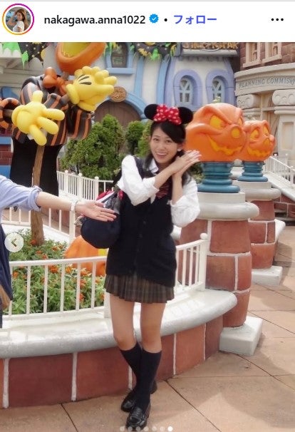 中川安奈アナInstagramより