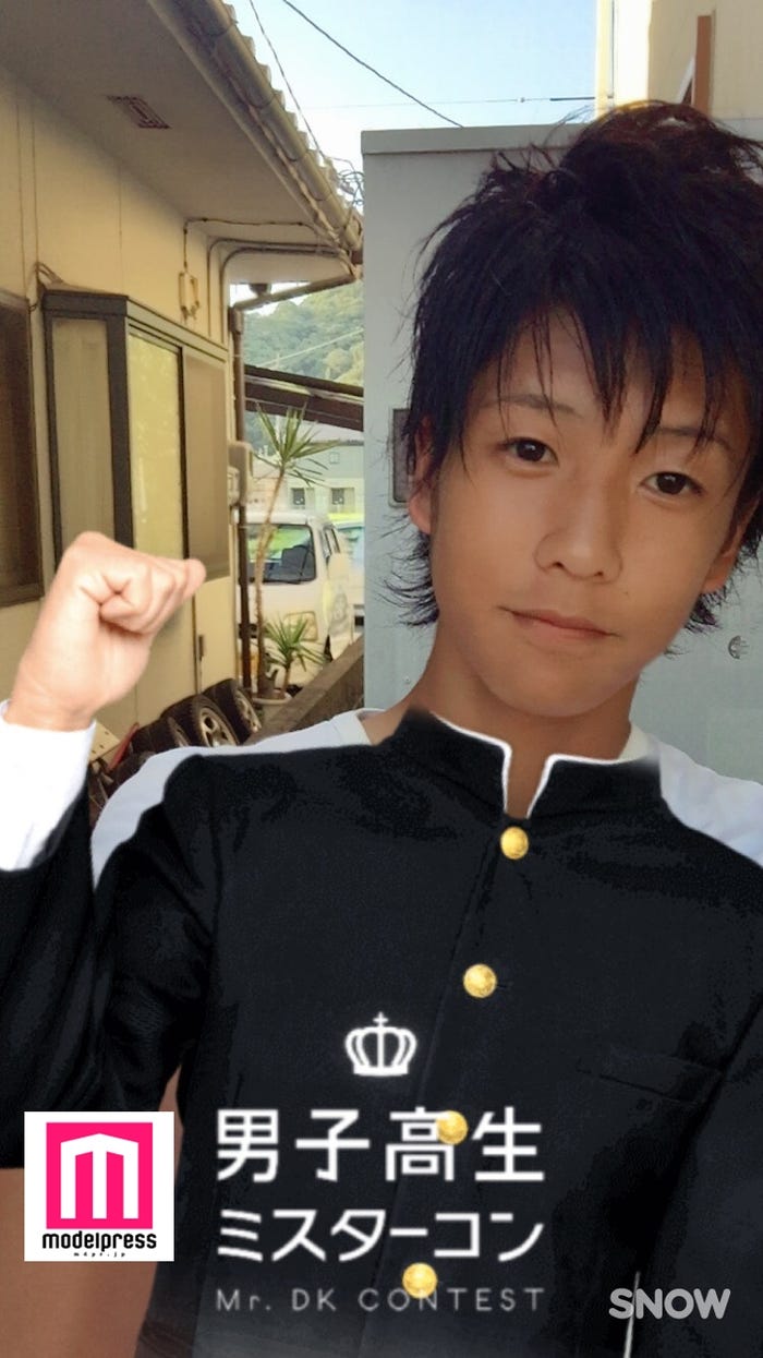 「リツイート数」2位:井上駿 「男子高生ミスターコン2016」中国・四国地方予選/ファイナリスト発表