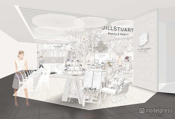 「JILL STUART Beauty & PARTY CAFE」店舗イメージ/画像提供:「JILL STUART Beauty & PARTY CAFE」