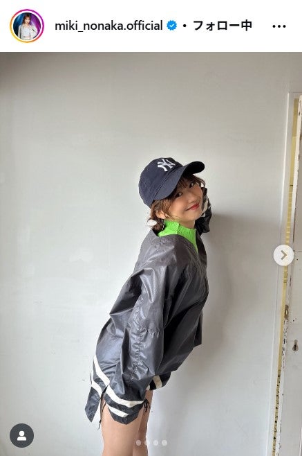野中美希Instagramより