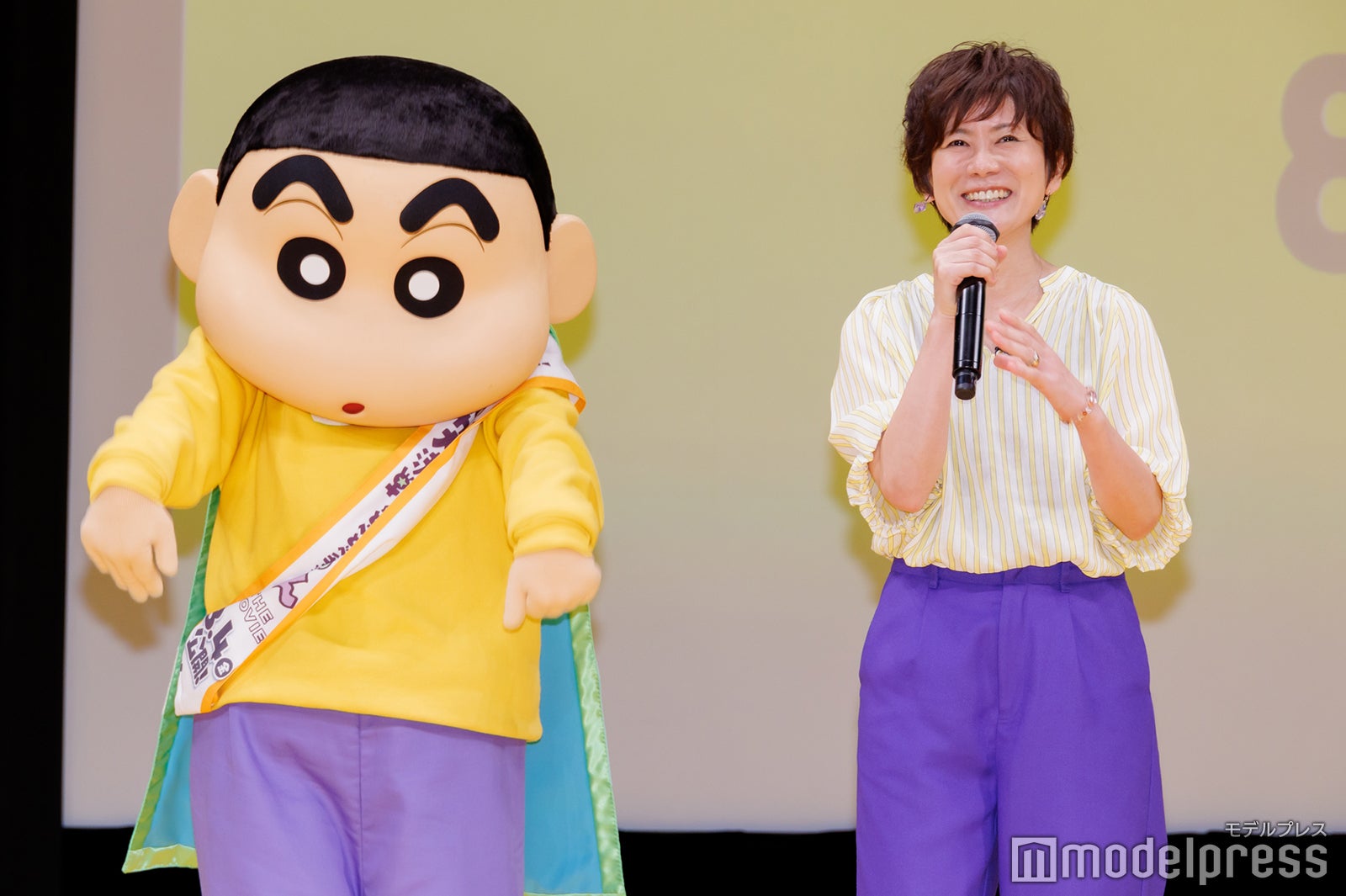 野原しんのすけ、小林由美子（C）モデルプレス