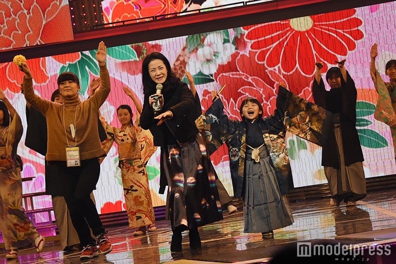 寺田心が登場した坂本冬美のステージ／写真はリハーサルより（C）モデルプレス