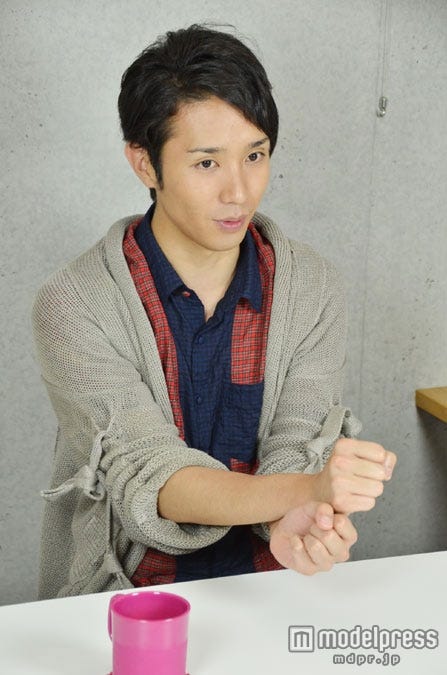 モデルプレスのインタビューに熱心に答えてくれた絲木建太