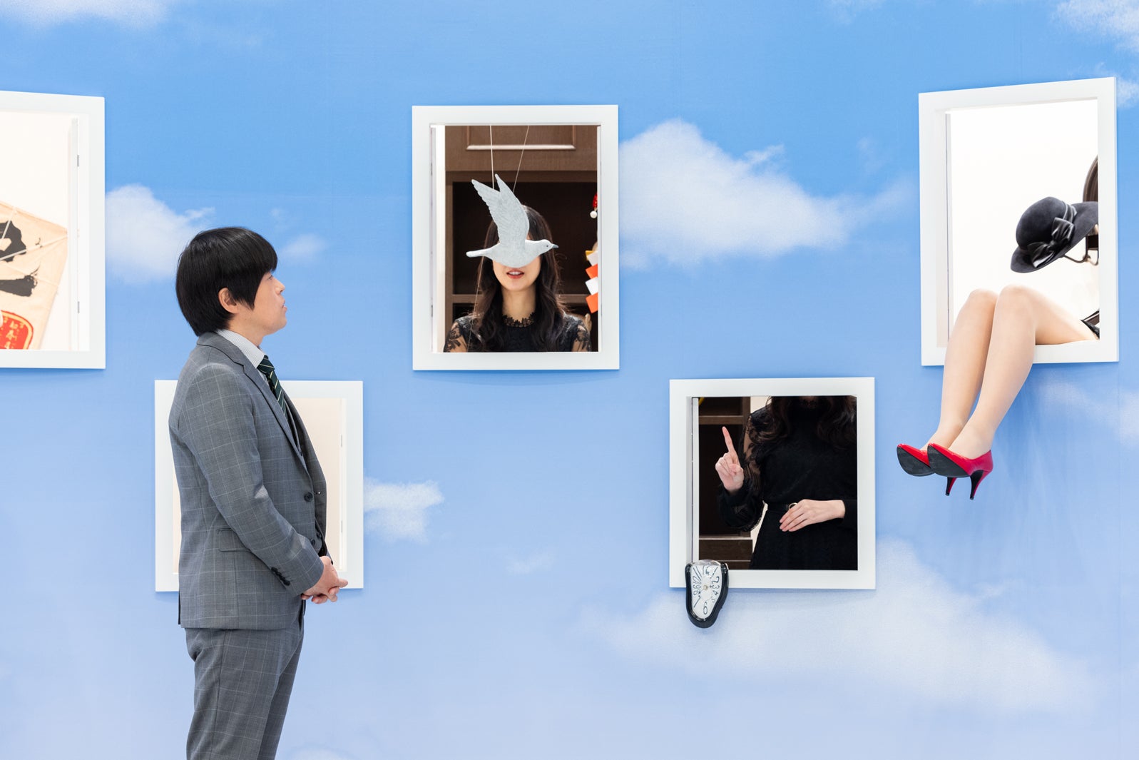 バカリズム「ノンレムの窓 2025・新春」（C）日本テレビ