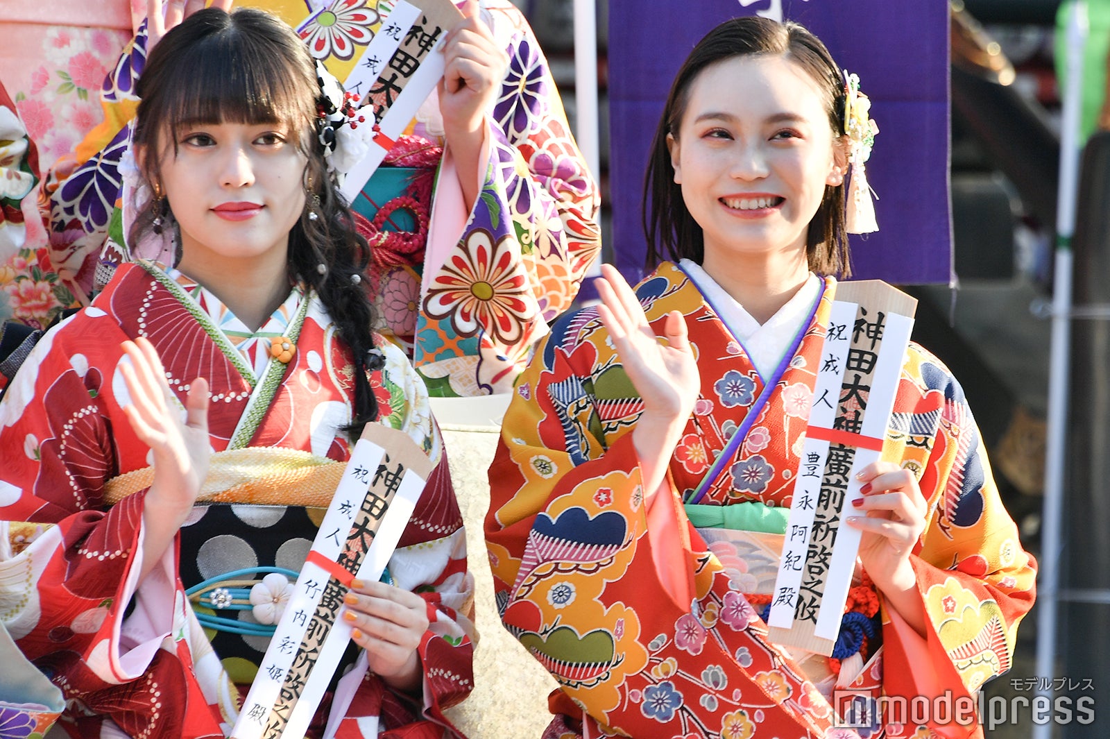 竹内彩姫、豊永阿紀（C）モデルプレス