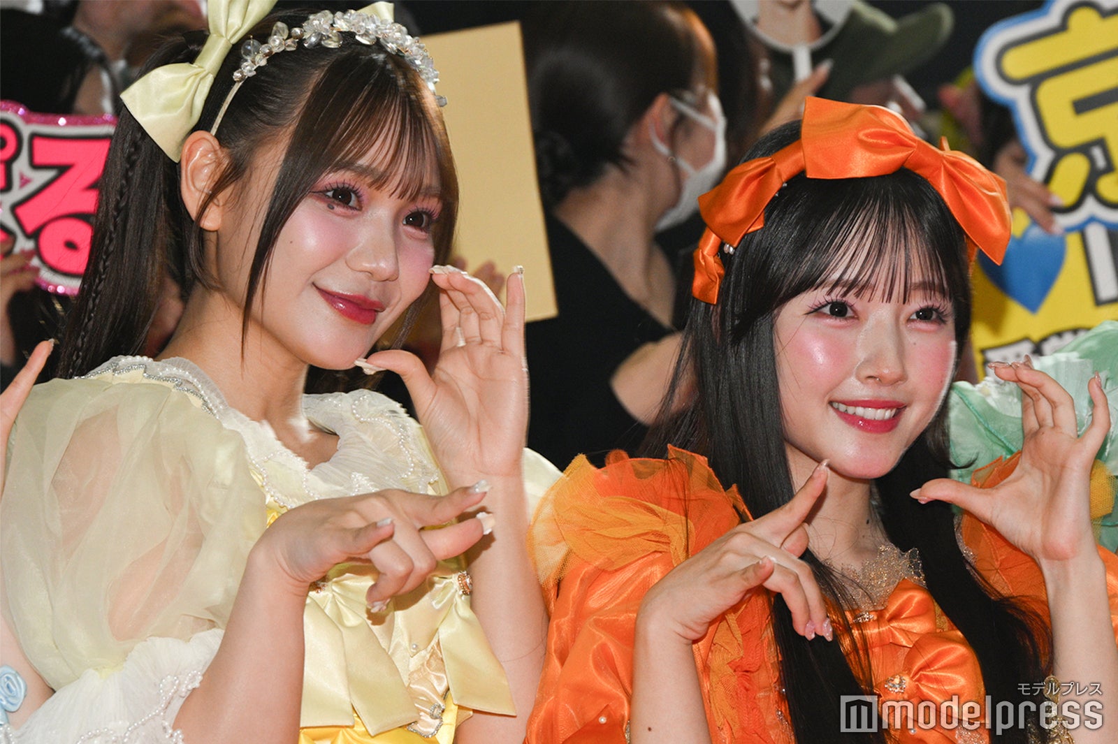 古澤里紗、川本笑瑠（C）モデルプレス