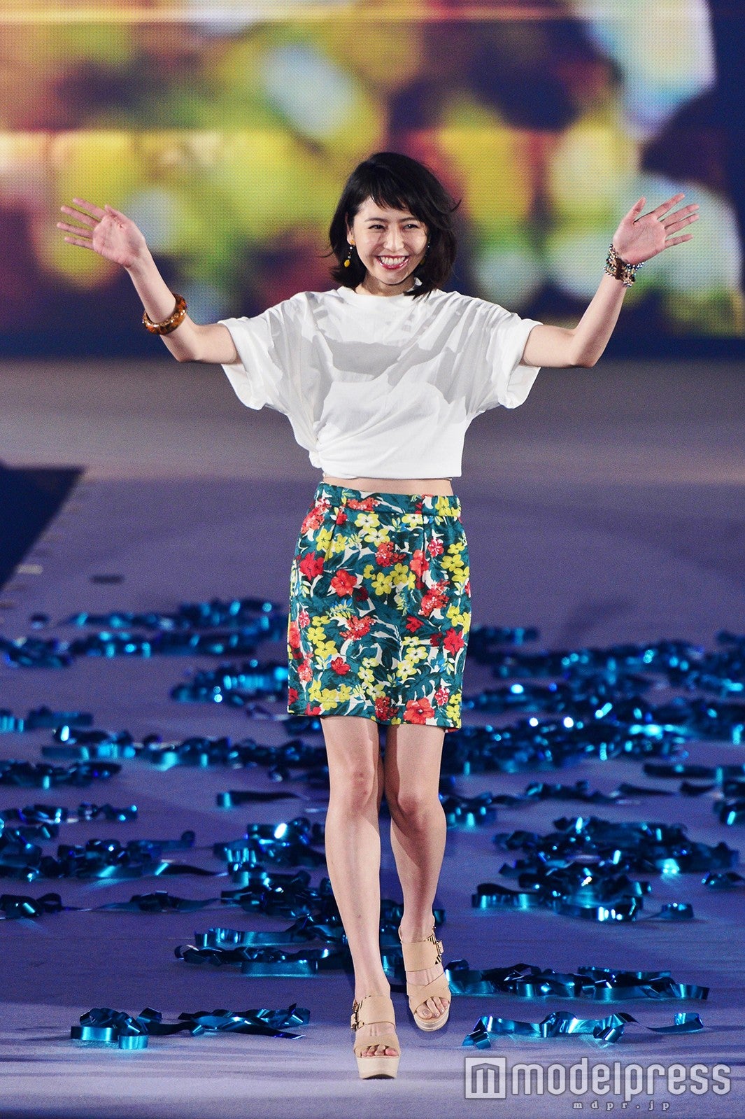 「GirlsAward 2014 SPRING／SUMMER」に出演したときの長澤まさみ（画像提供：東宝）