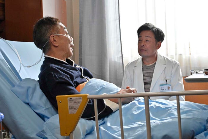 木梨憲武、光石研「春になったら」第10話より(C)カンテレ