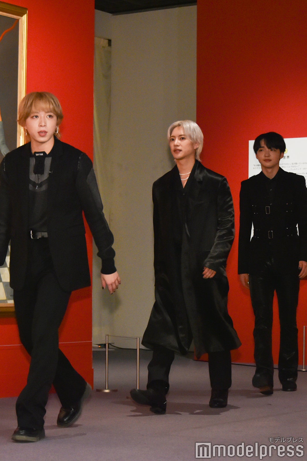 SOTA、RYOKI、RYUHEI／BE:FIRST （C）モデルプレス