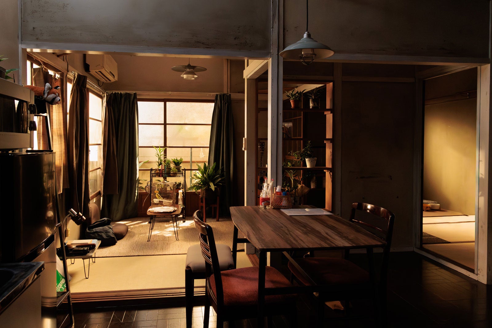 「ぼくたちん家」セット（C）日本テレビ