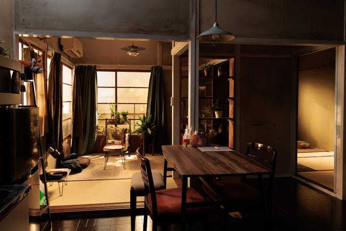 「ぼくたちん家」セット(C)日本テレビ