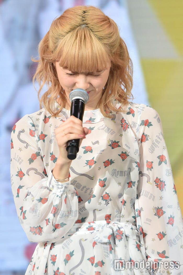 歌詞が出てこなかった時を再現(C)モデルプレス