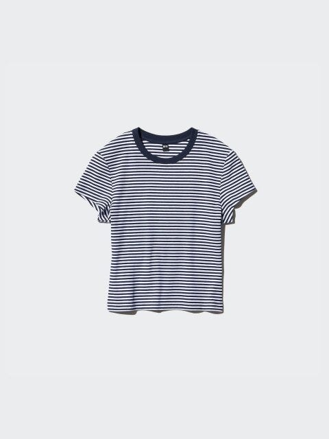 ユニクロ ミニボーダーT ユニクロのミニボーダーT