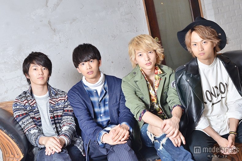 念願の武道館ライブを振り返る／（左から）MASAKI、TAKUMI、RYUJI、To-i