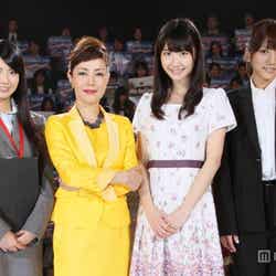 倉持明日香、戸田恵子、柏木由紀、高城亜樹