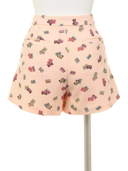 カセット柄ショートパンツ「deicy」12,960円(税込)